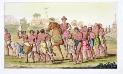 Corallo, Festival of the King of Benin, plate 38 from 
